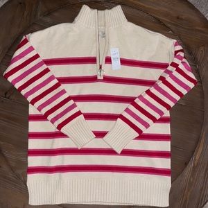 LOFT NWT Striped Sweater